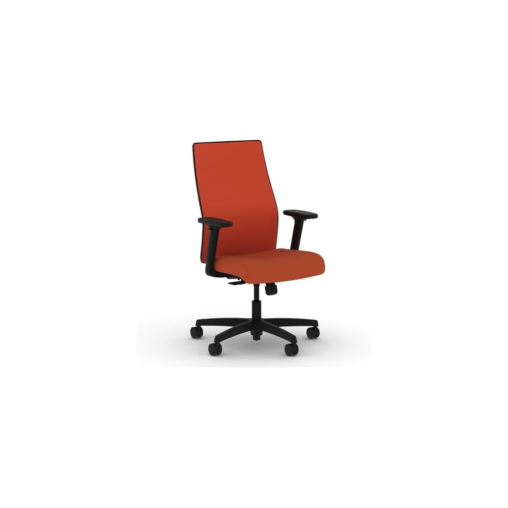 HON Ignition 2.0 Ergonomic Office Chair, Lumbar Support, Office Desk, Frost