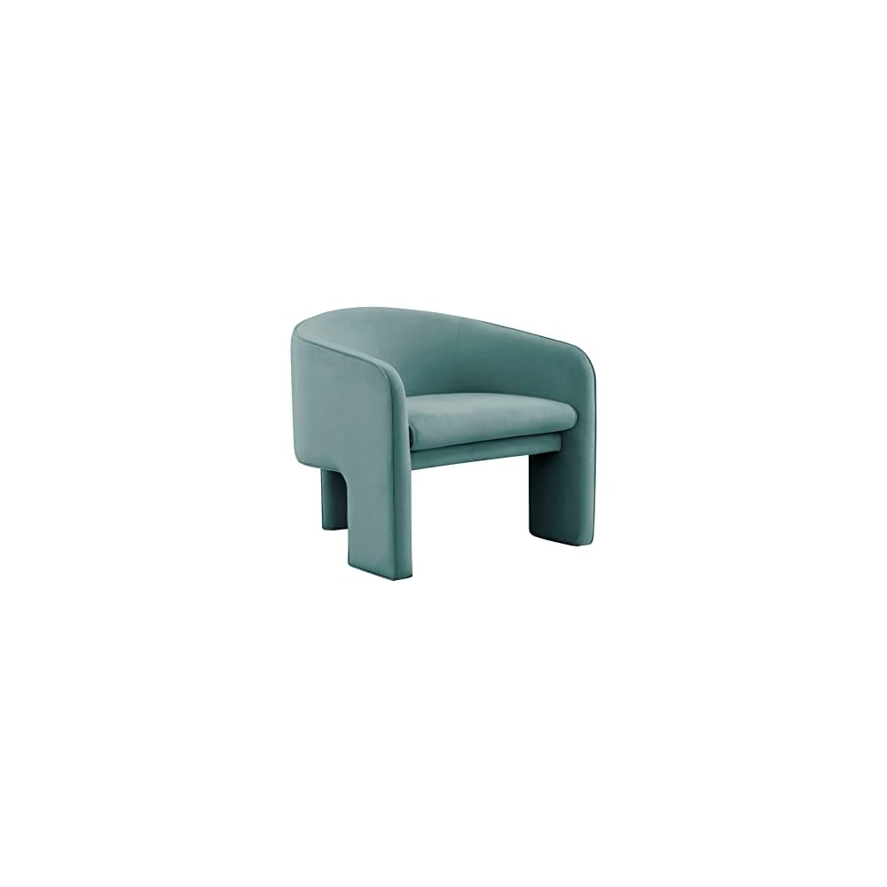TOV Furniture Marla Forest Green Boucle Accent Chair