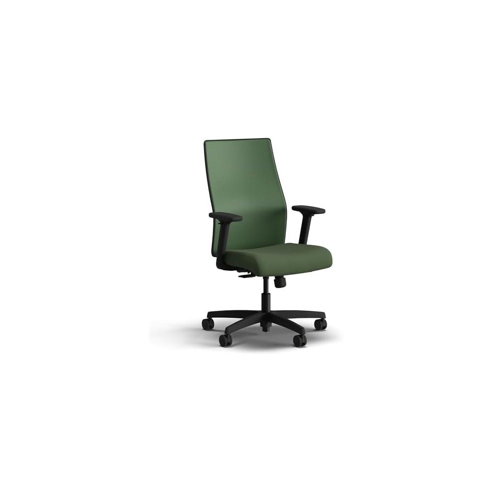 HON Ignition 2.0 Ergonomic Office Chair, Lumbar Support, Office Desk, Frost