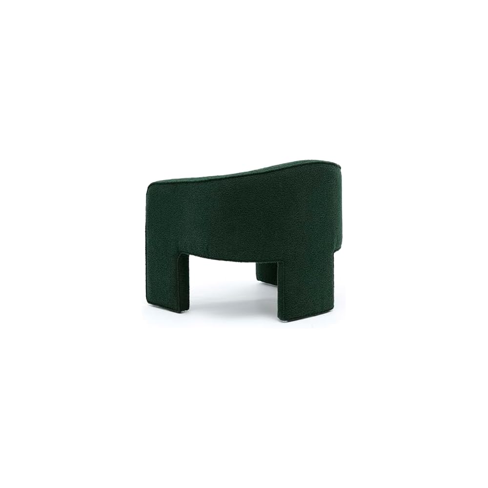 TOV Furniture Marla Forest Green Boucle Accent Chair