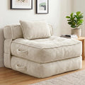 Folding Sofa Bed, Convertible Sleeper Chair with Pillow